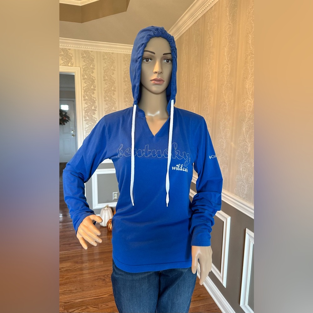 Gently Used!🤩COLUMBIA!😎Hoodie/KY Wildcats/Size-L